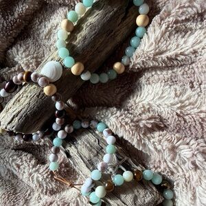 Elegant Beaded Bracelet Set